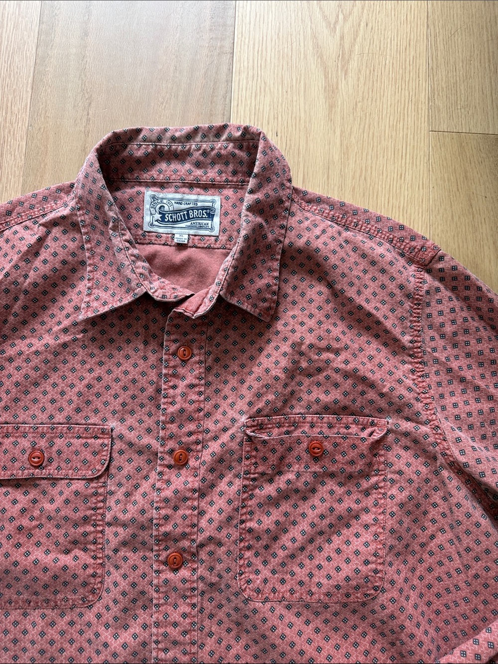 Vintage Scott brothers cotton shirt